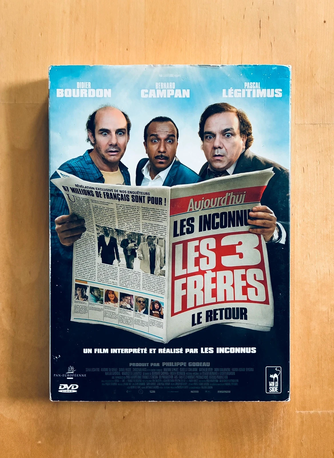 DVD Les 3 Frères le retour Les Inconnus.